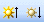 Picture brightness buttons