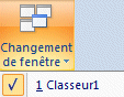 Excel 2007:Affichage-Changement de fenbe