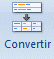 Excel 2007 : Donnees - convertir