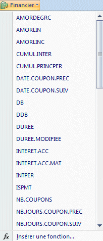 Excel 2007: Formules-Financier