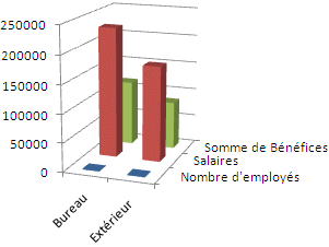 Excel 2007 : Graphique croisé dynamique avec regroupements de valeurs