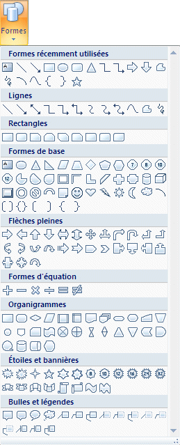 Excel 2007 - Shapes