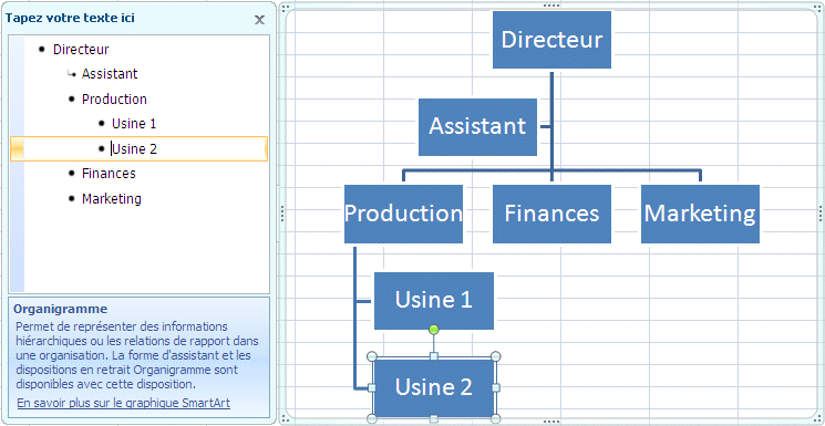 Office 2007 - Org chart