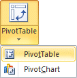 Excel 2010 - PivotTable - button
