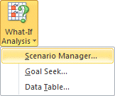 Excel 2007 : Gestionnaire de scénarios