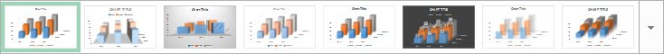 Excel 2013 - chart - chart styles