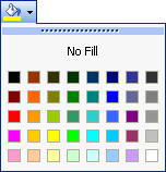 Excel: Fill button